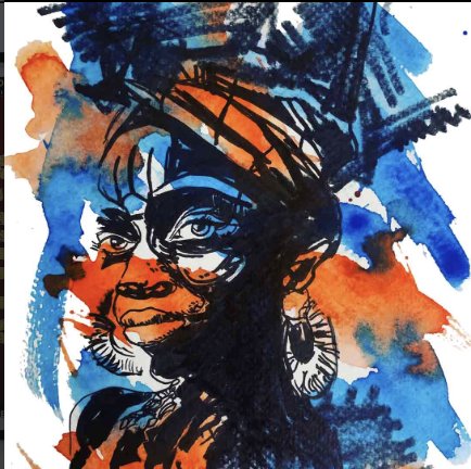 Portrait Bleu